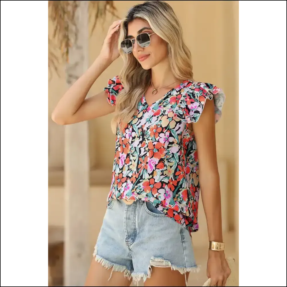 Needful Things: Boho Floral Print Sleeveless?  Gorgeous 🌼
