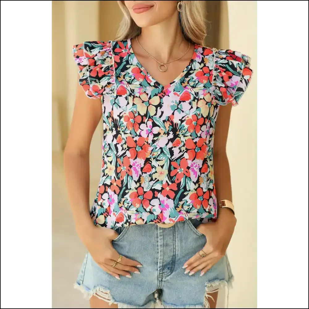Needful Things: Boho Floral Print Sleeveless?  Gorgeous 🌼