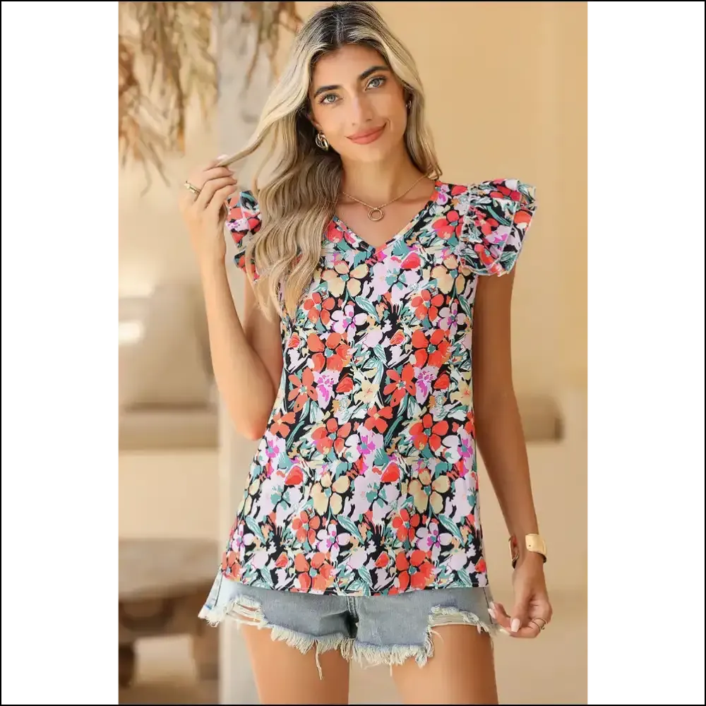Needful Things: Boho Floral Print Sleeveless?  Gorgeous 🌼