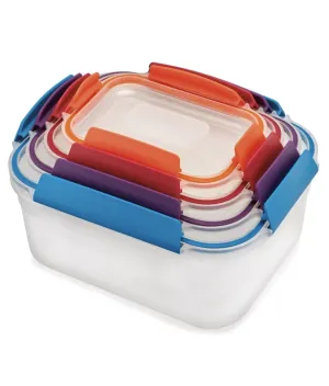 Nest Lock Multi-Size Containers – 8 Piece Set