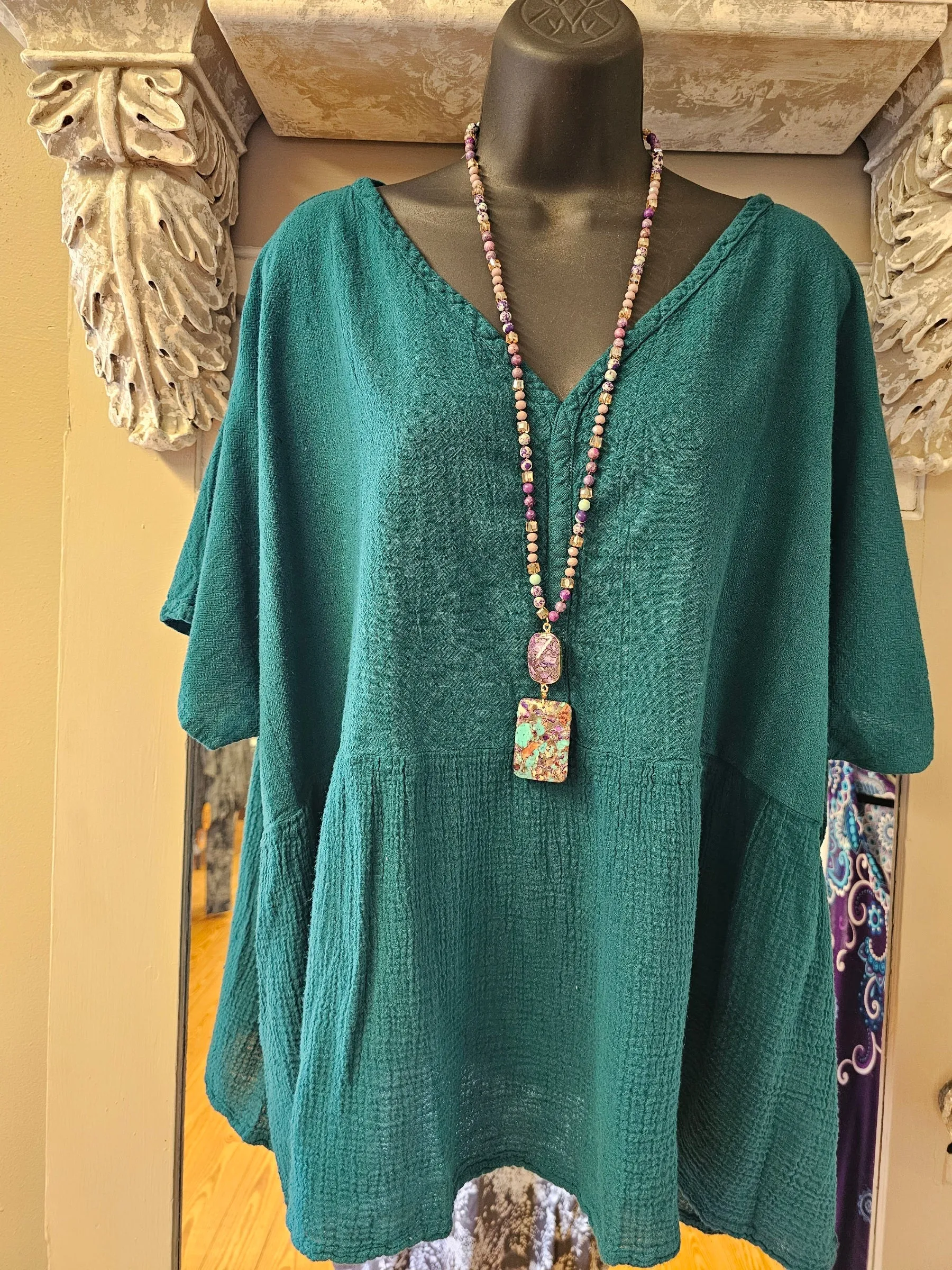 NEW COLORS!  6 Color Ways - As Different as "London" Beautiful Oversized Tops