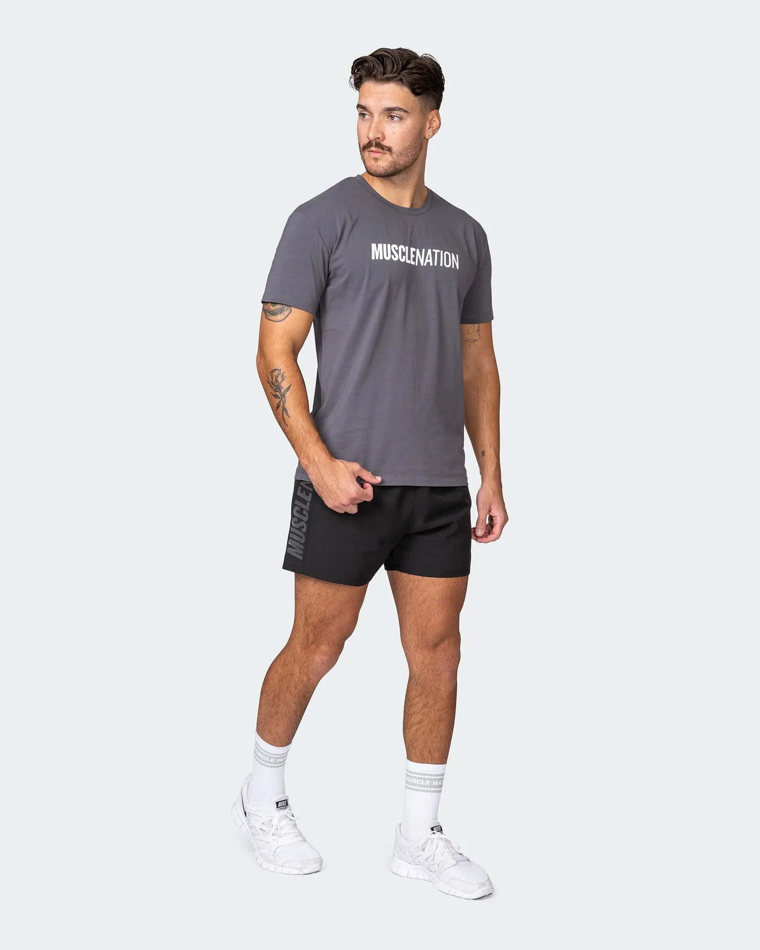 New Heights Running Tee - Alloy