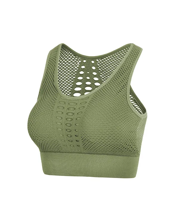 New Neckline Cut Back Sports Bras