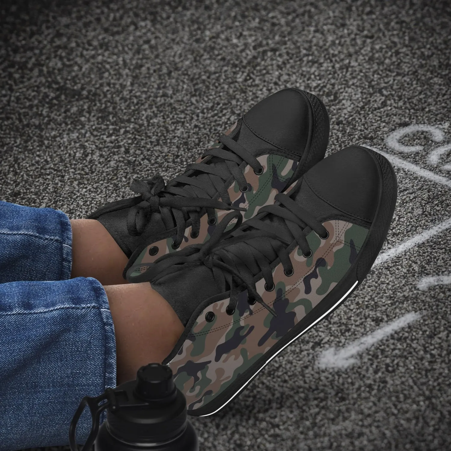 niche era Men's Classic High-Top Canvas Shoes