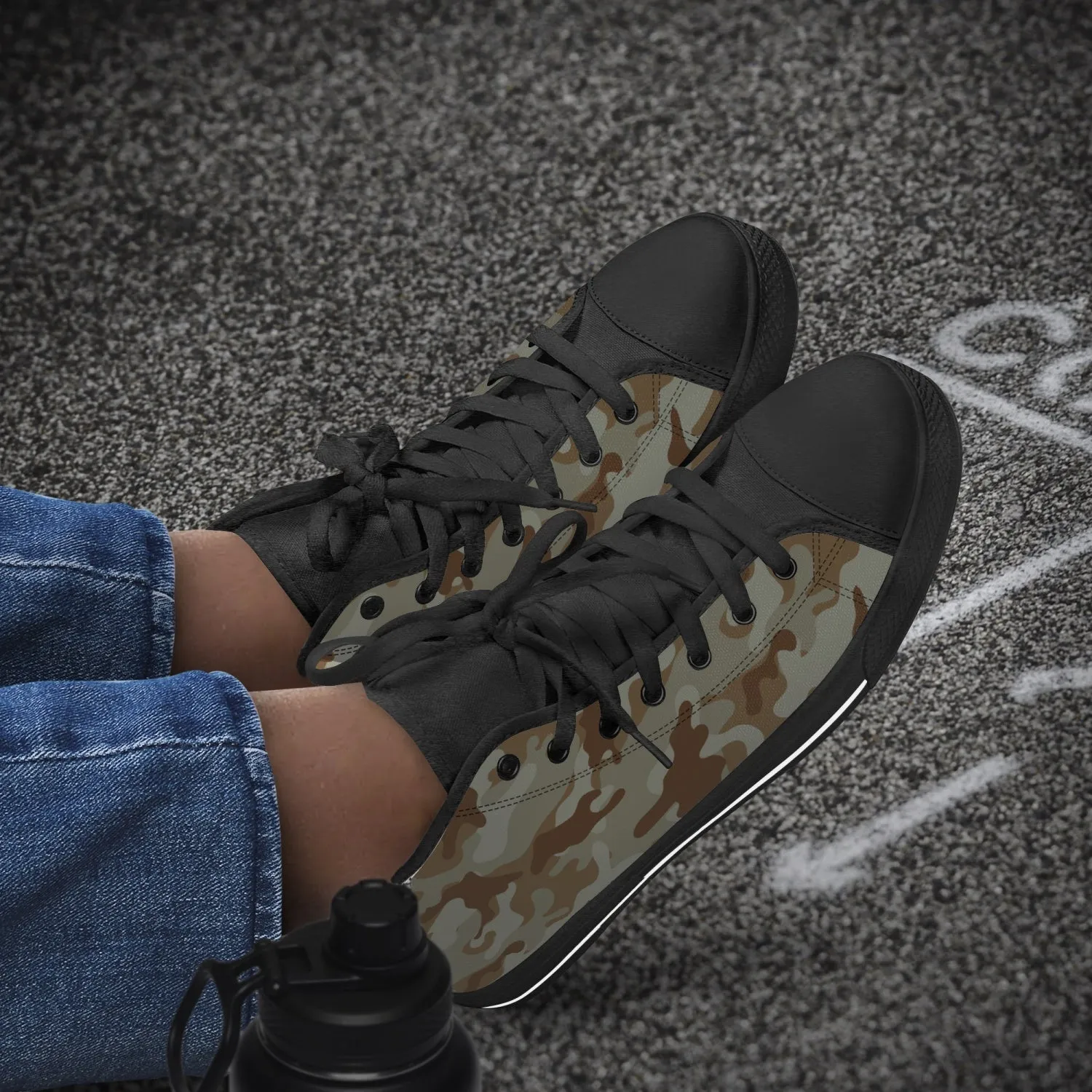 niche era Men's Classic High-Top Canvas Shoes