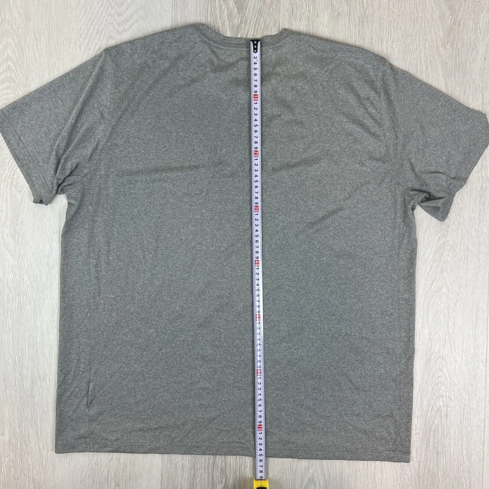 Nike Dri-Fit Mens Grey Activewear T-Shirt Size 2XL