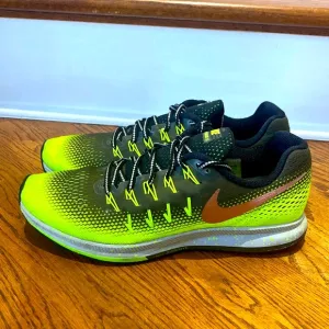Nike Men’s Air Zoom Pegasus 33 h20 Shield Volt Running Sneakers Sz 10.5
