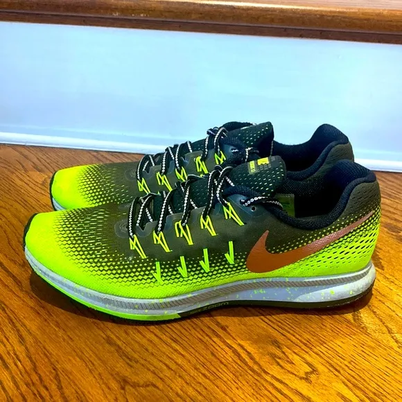 Nike Men’s Air Zoom Pegasus 33 h20 Shield Volt Running Sneakers Sz 10.5