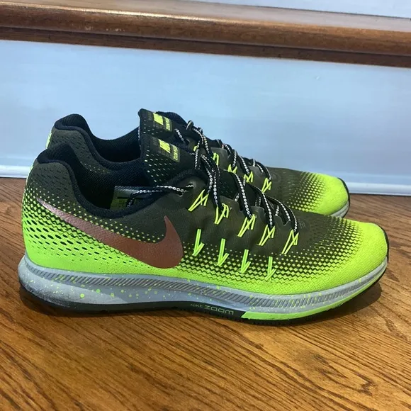 Nike Men’s Air Zoom Pegasus 33 h20 Shield Volt Running Sneakers Sz 10.5
