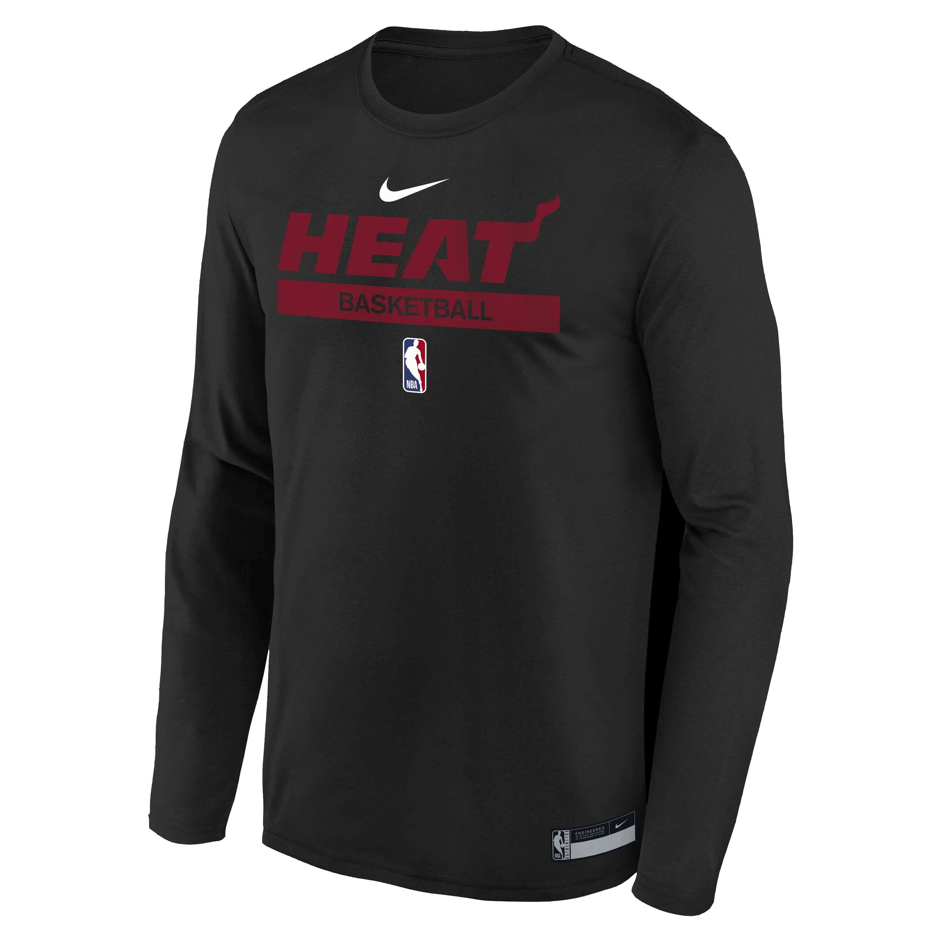 Nike Miami HEAT 2022 Long Sleeve Practice Youth Tee