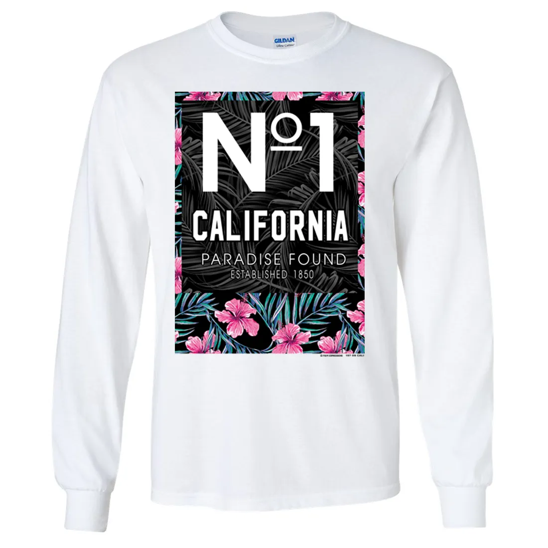 No 1 California Paradise Found Long Sleeve Shirt