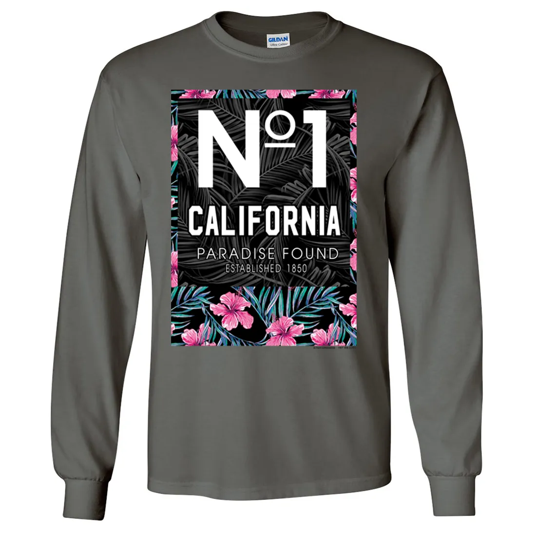 No 1 California Paradise Found Long Sleeve Shirt