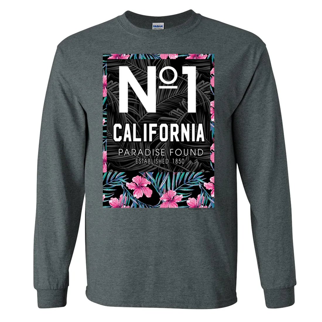No 1 California Paradise Found Long Sleeve Shirt