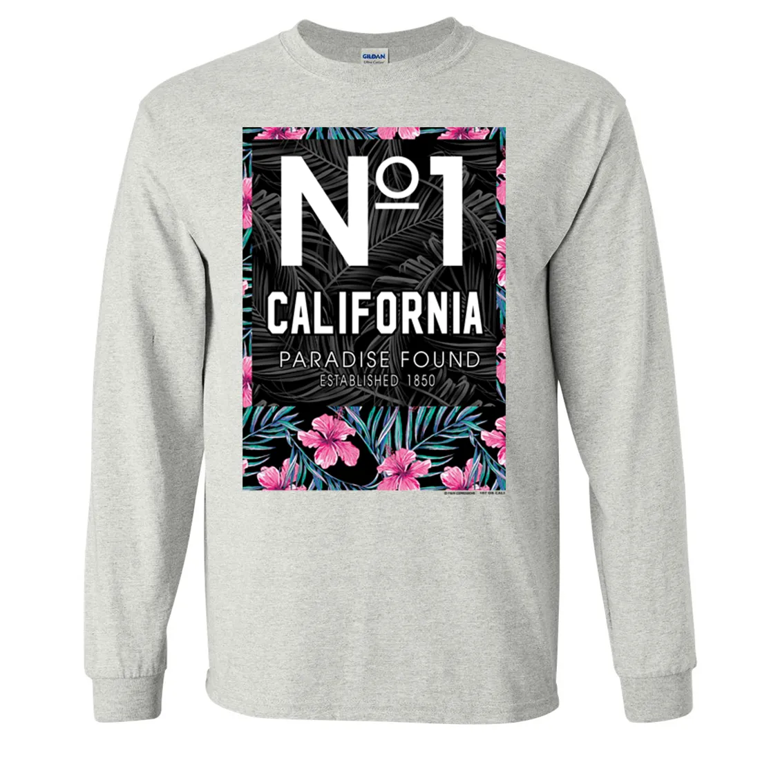 No 1 California Paradise Found Long Sleeve Shirt
