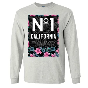 No 1 California Paradise Found Long Sleeve Shirt