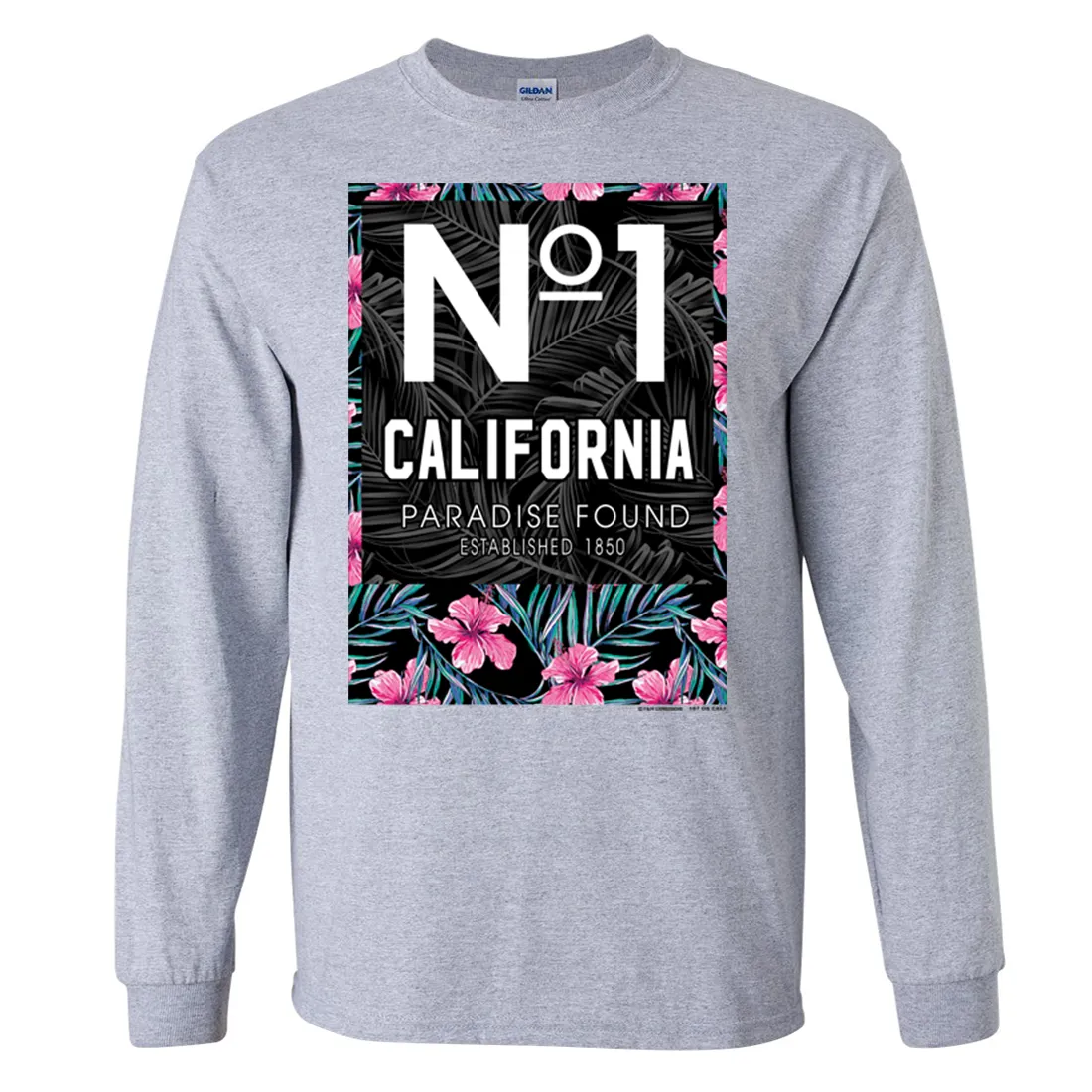No 1 California Paradise Found Long Sleeve Shirt