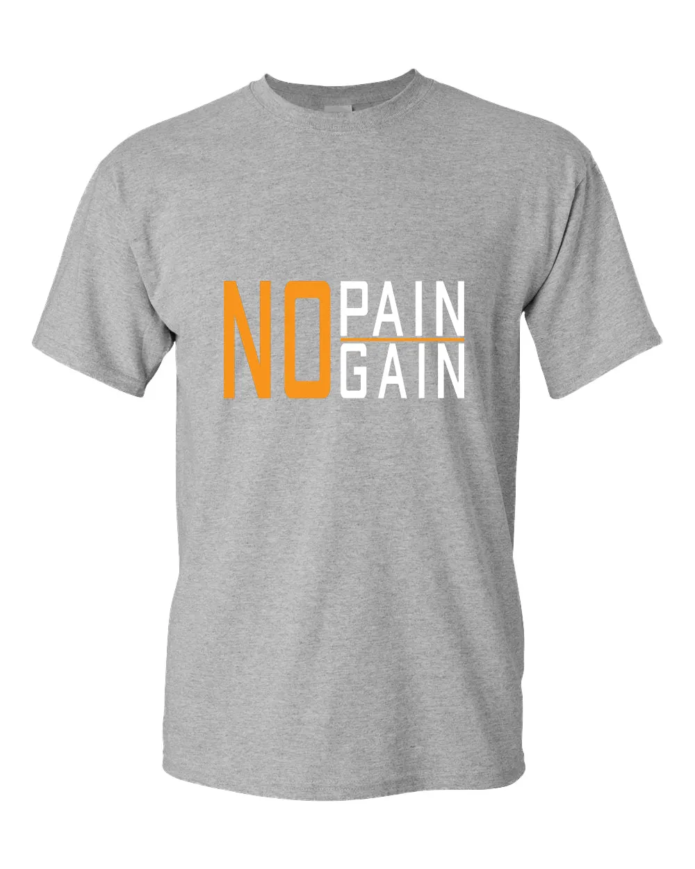No pain No gain t-shirt, motivational t-shirt, inspirational tees, casual tees