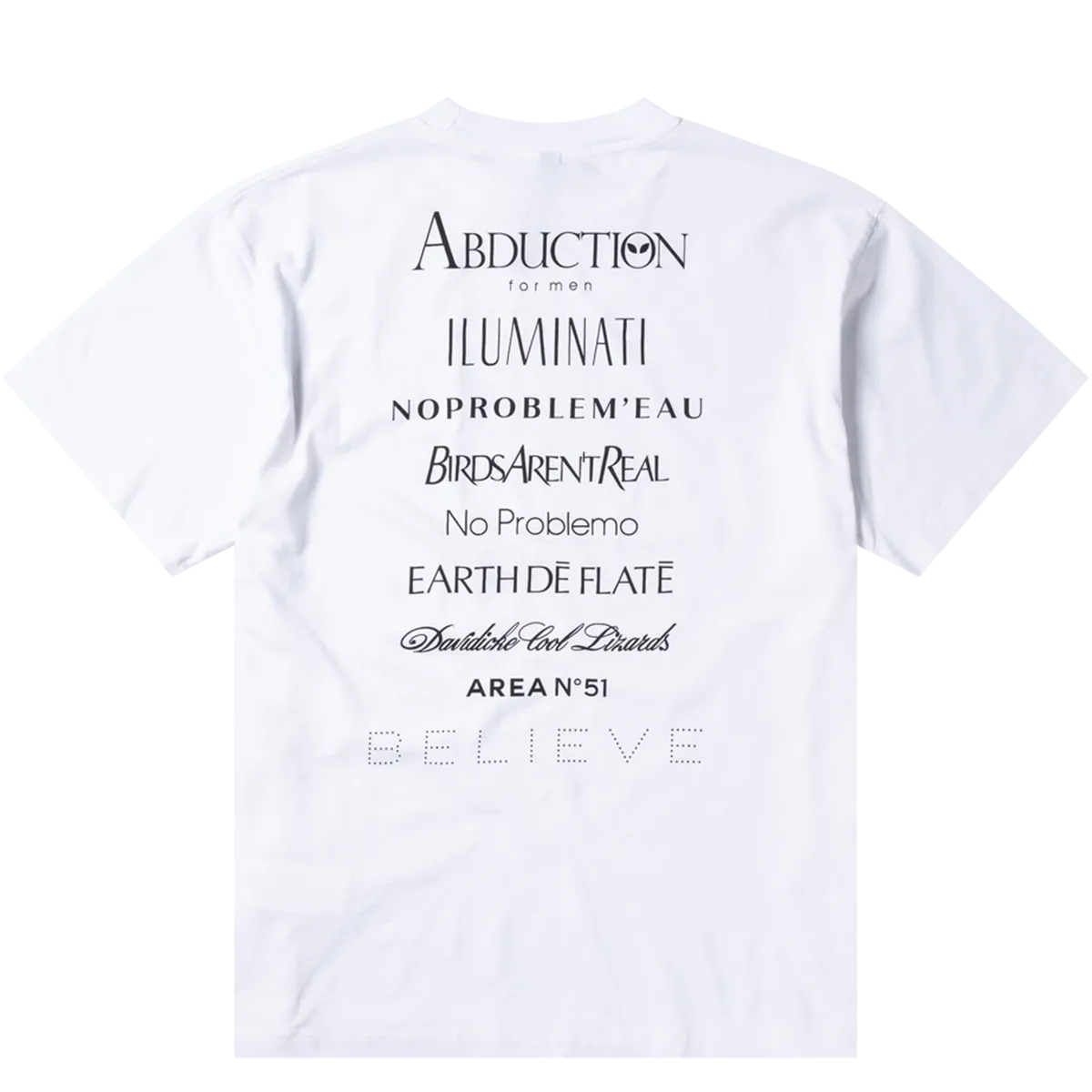 No Problemo Eau De Problemo SS Tee White
