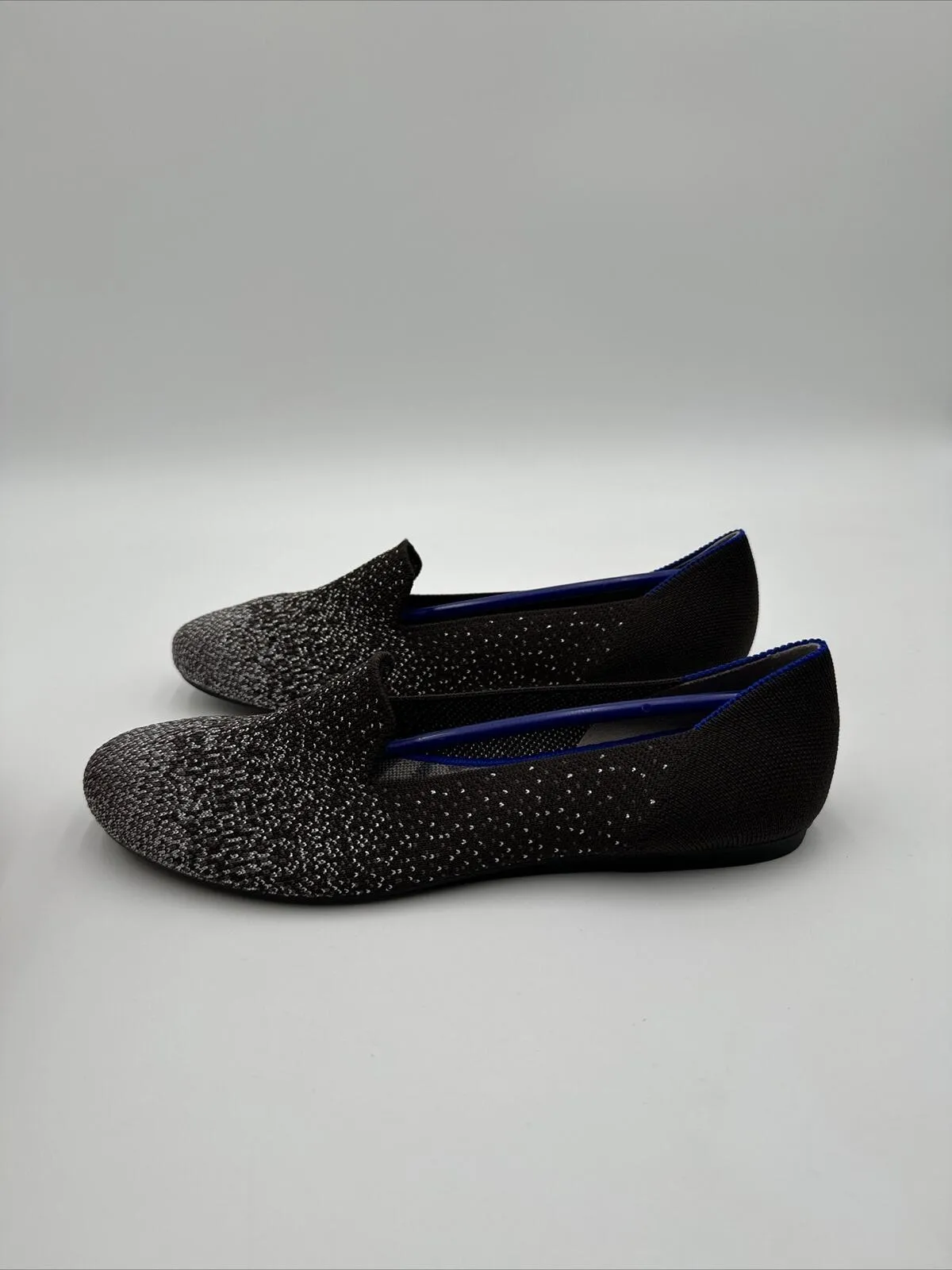 NWOB ROTHY’S The Loafer Brown Twilight Metallic Sparkle Women’s Size 7 - Like New