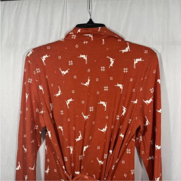 NWT $98 Cosabella Pima Cotton Ski‎ Trip Robe Sahara Lightweight [ medium ] 6091