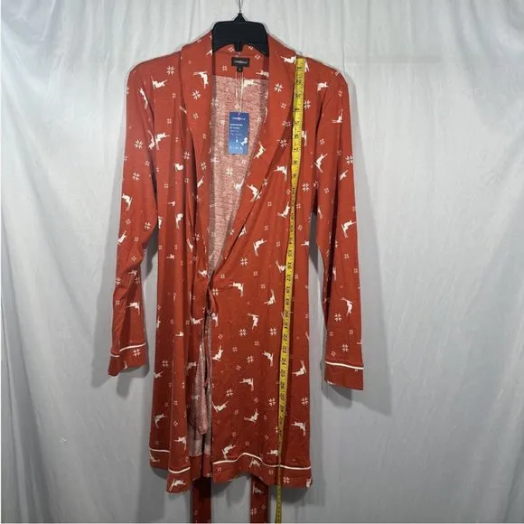 NWT $98 Cosabella Pima Cotton Ski‎ Trip Robe Sahara Lightweight [ medium ] 6091