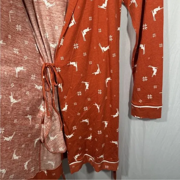 NWT $98 Cosabella Pima Cotton Ski‎ Trip Robe Sahara Lightweight [ medium ] 6091