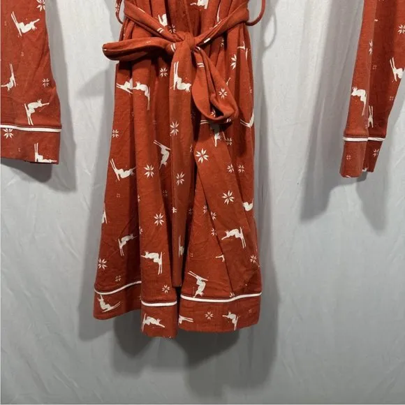 NWT $98 Cosabella Pima Cotton Ski‎ Trip Robe Sahara Lightweight [ medium ] 6091