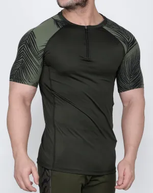 Olive Leaves Compression T-Shirt