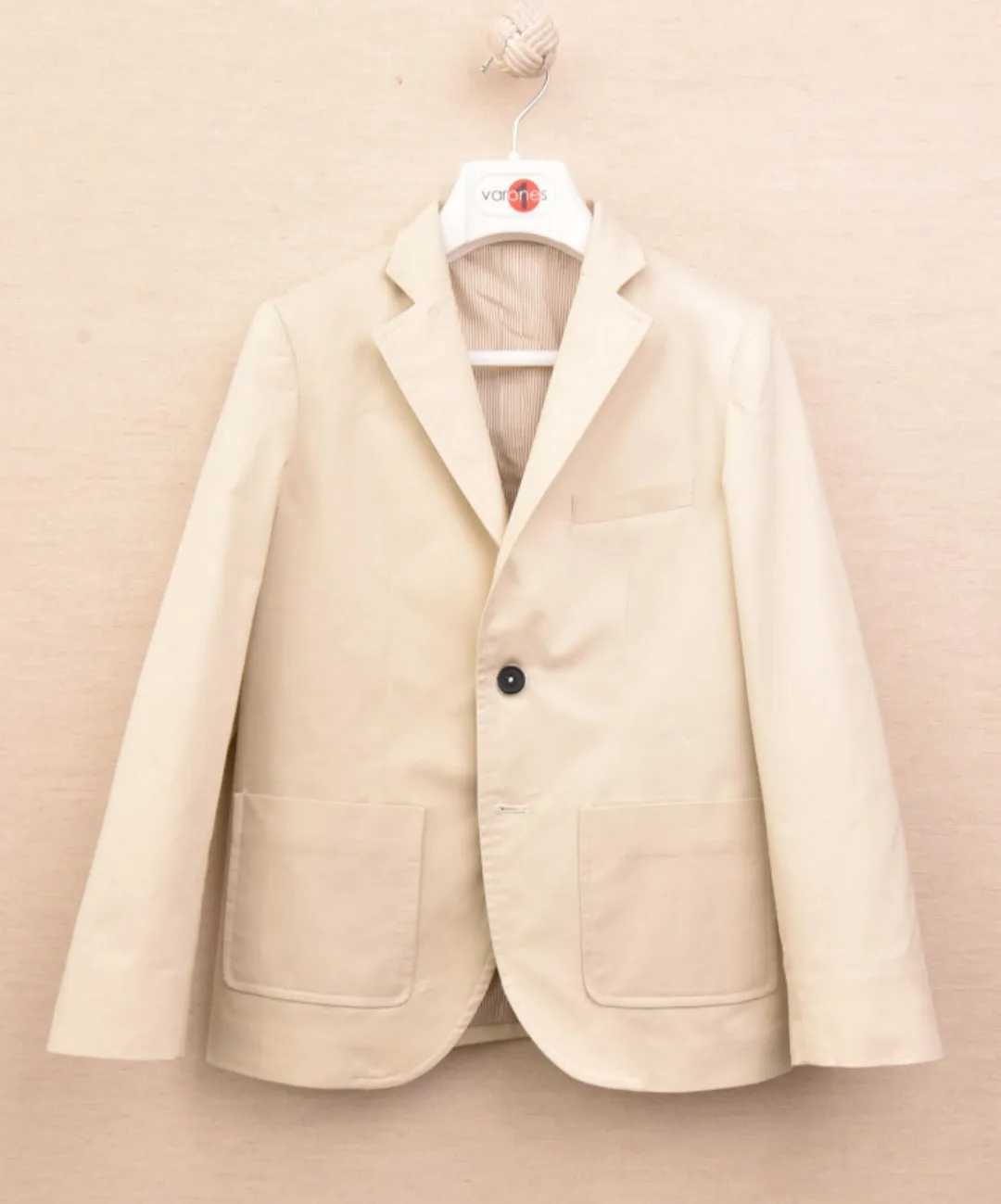 One Varones Boys Beige Blazer 10-04081 51