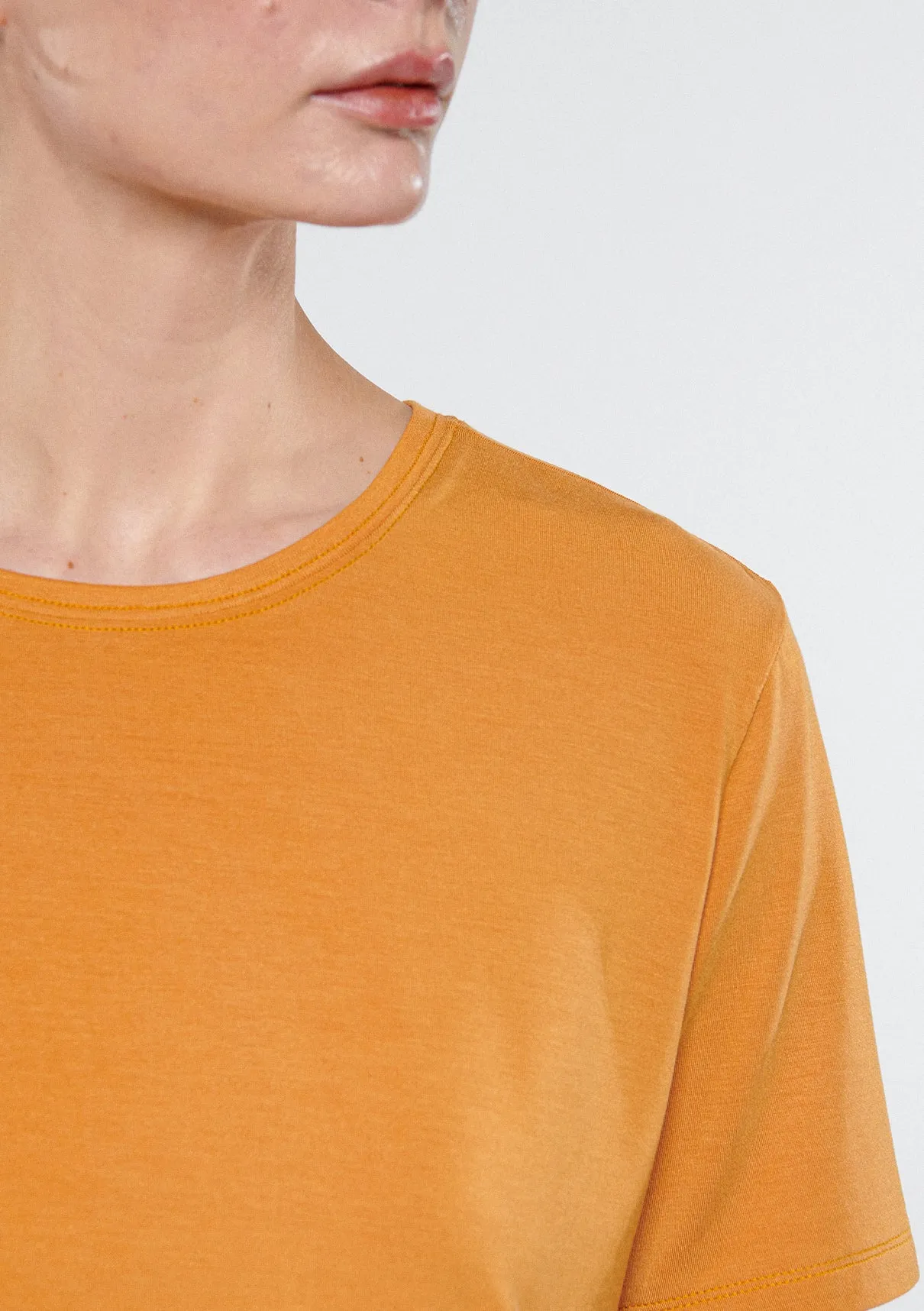 Orange Basic T-Shirt