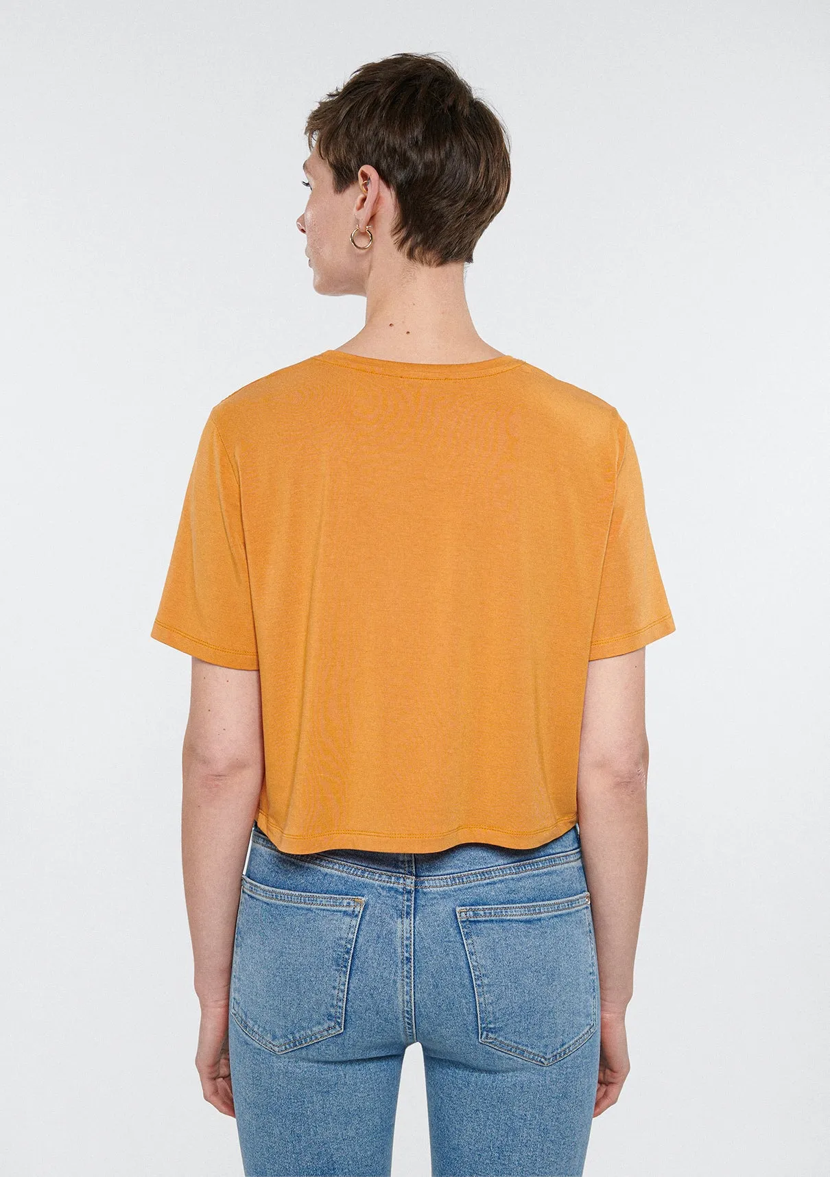 Orange Basic T-Shirt