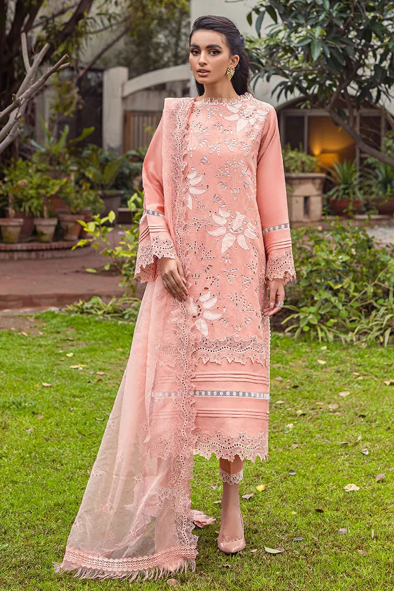ORCHID MCP-11 | Mushq Summer Bloom Casual Pret ‘22 | Unstitched Embroidered Cotton Net Suits