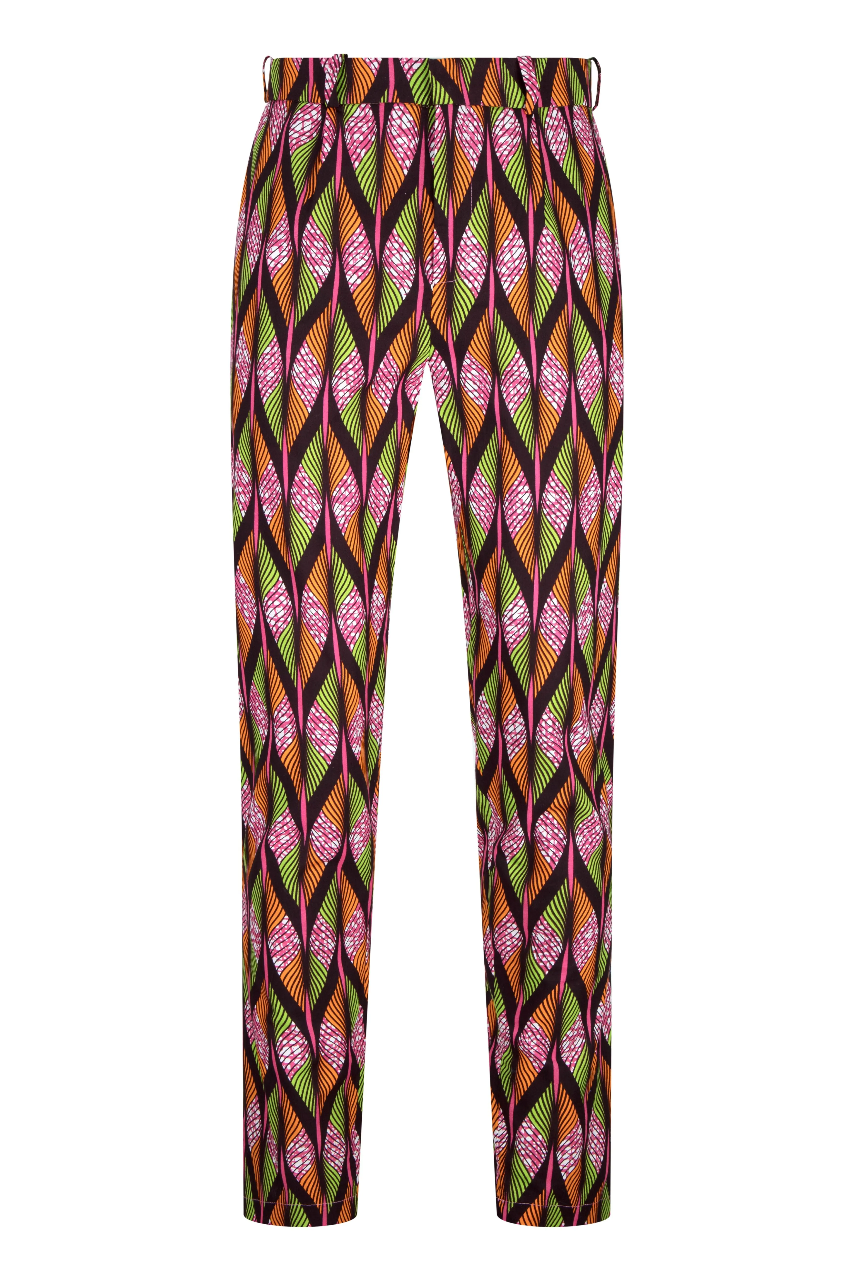 Osei straight leg trousers- N'tisa