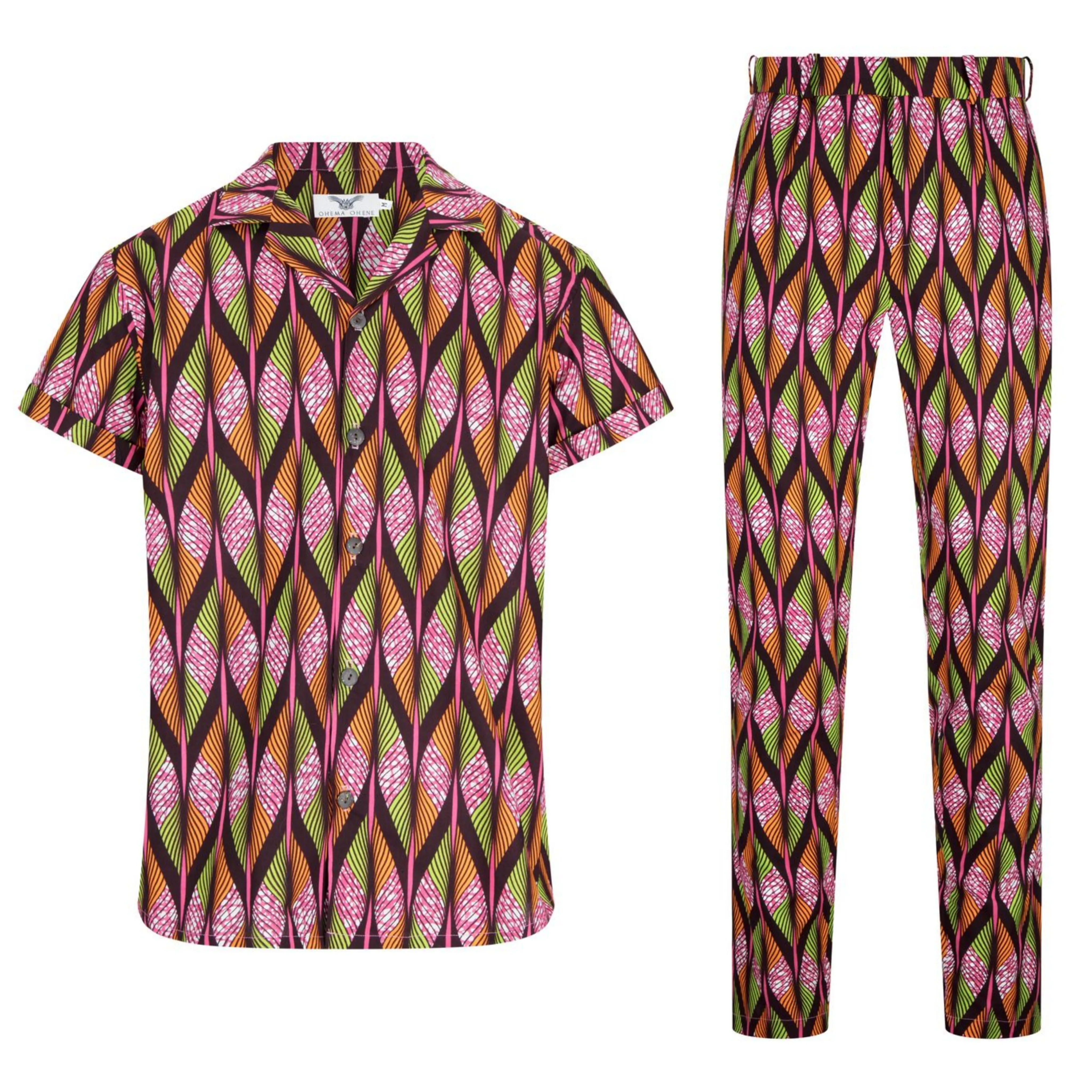Osei straight leg trousers- N'tisa