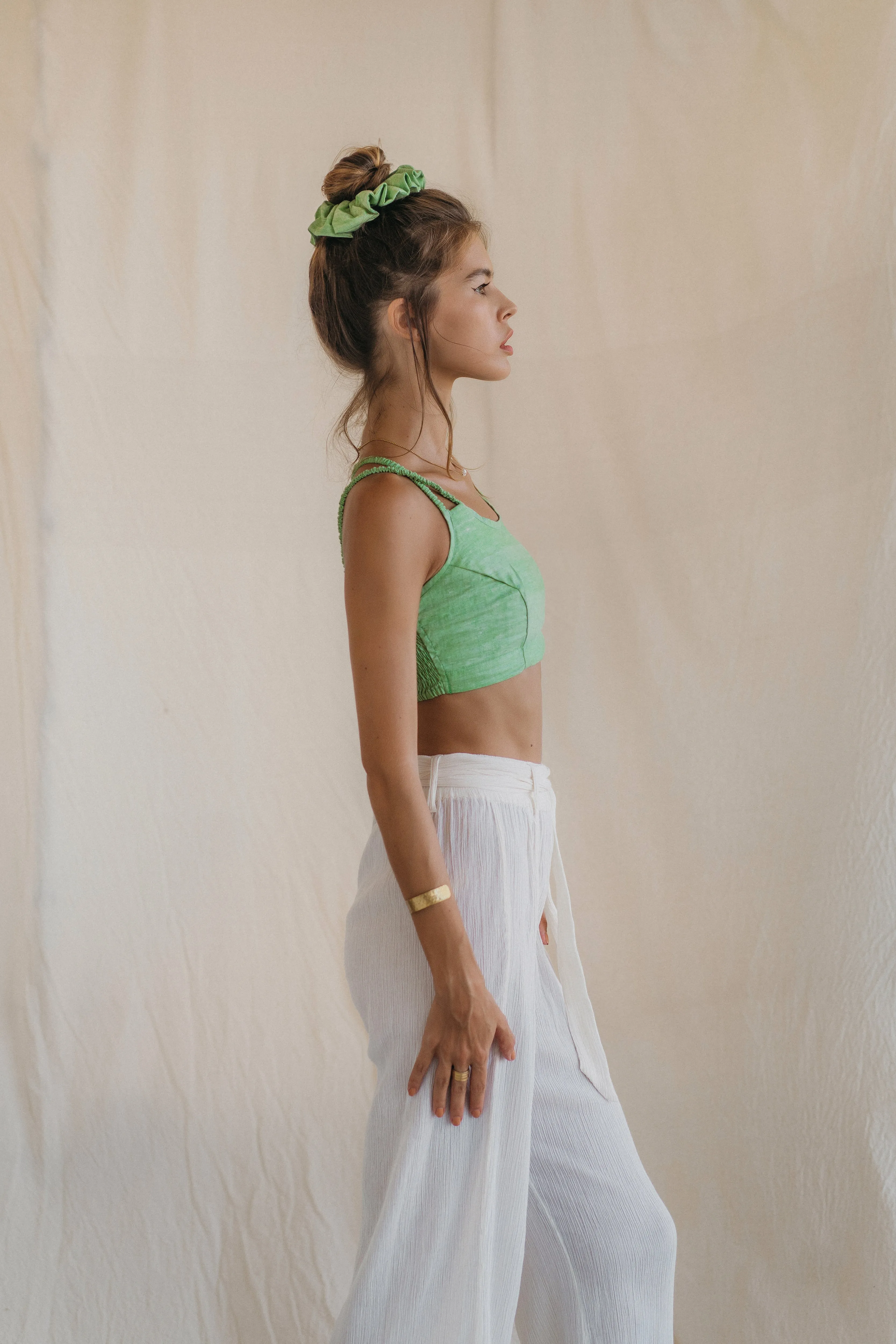 Pastel Green Khadi Limited Edition