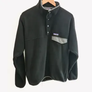 Patagonia Mens Pullover Synch Snap-T - Forge Grey