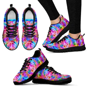 Peace Women's Sneakers Black Soles