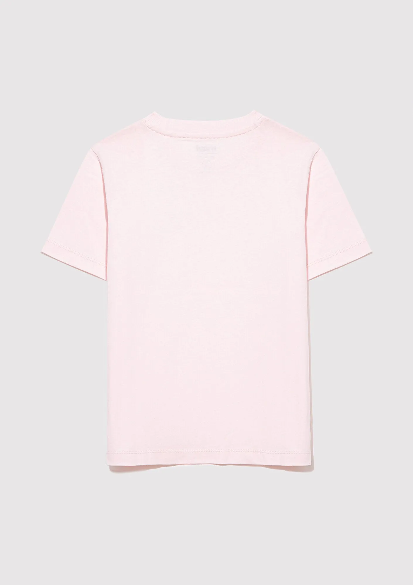 Pink Organic Cotton Basic T-Shirt