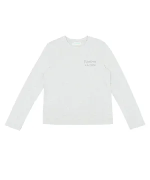 PIV'VEE Basic Long Sleeve T-shirt - Snow Gray