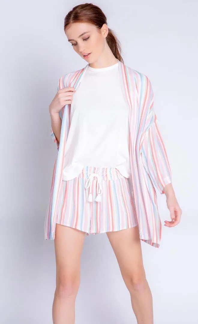 PJ Salvage Saturday Morning Stripe Jacket