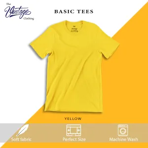 Plain Half sleeves T-Shirts