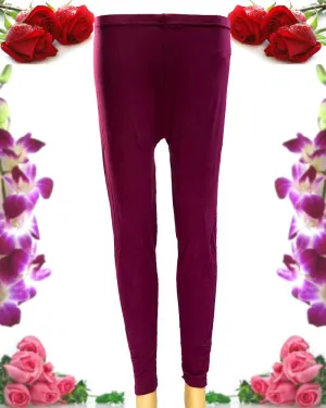 Plain Tights High Quality Fashion for Girls - ELS-8085-Maroon
