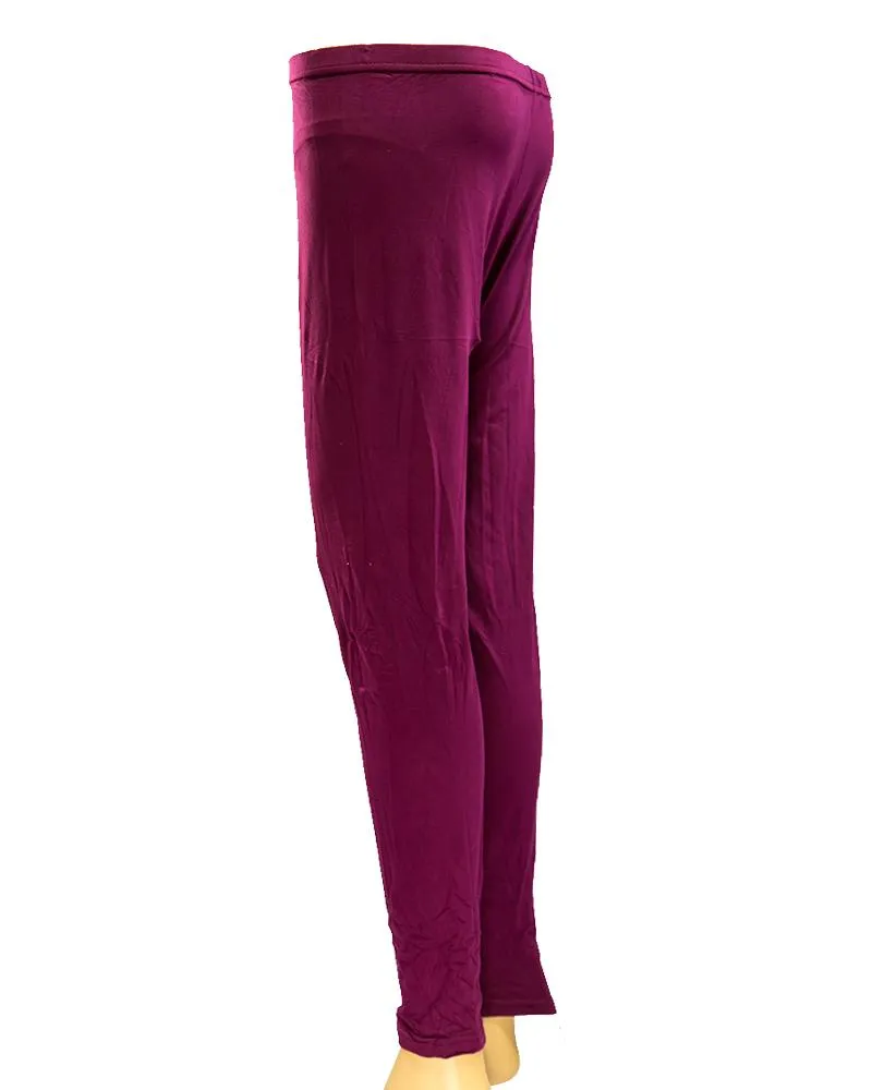 Plain Tights High Quality Fashion for Girls - ELS-8085-Maroon