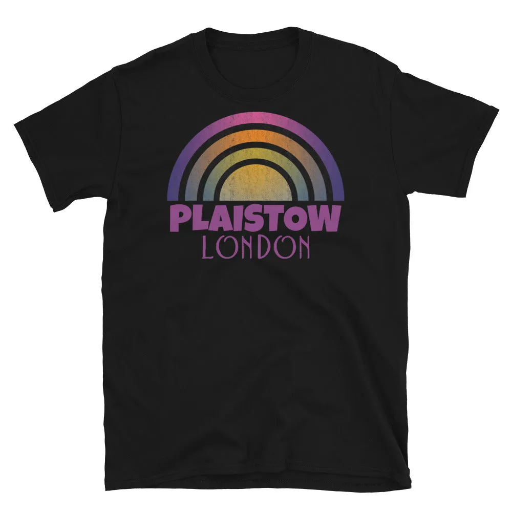 Plaistow London Retrowave Graphic T-Shirt