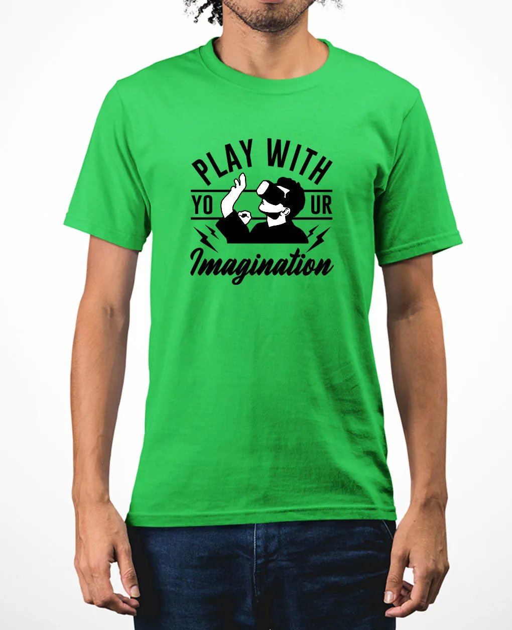Play with your imagination geek t-shirt funny gaming t-shirt