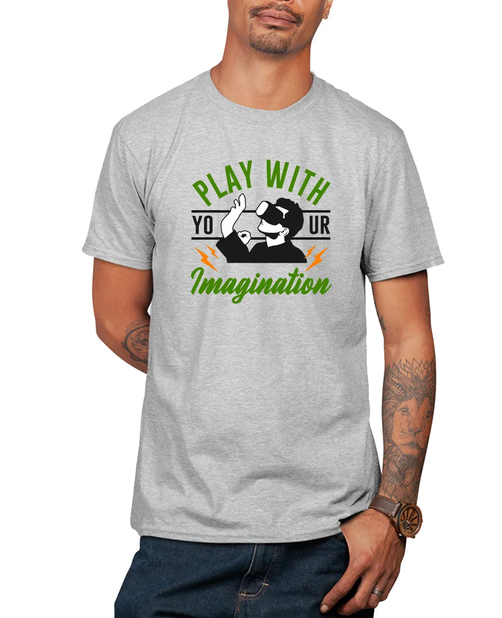Play with your imagination geek t-shirt funny gaming t-shirt
