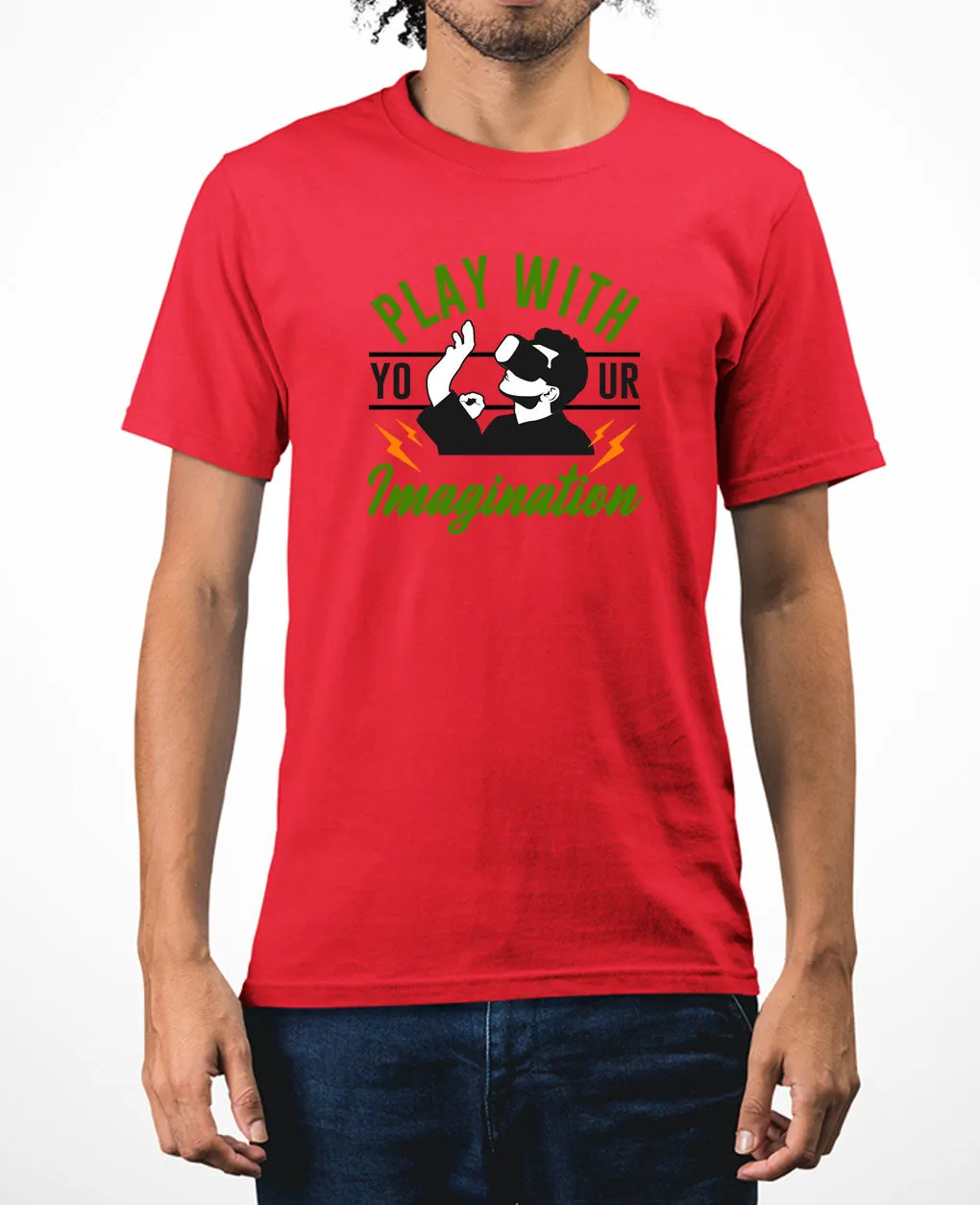 Play with your imagination geek t-shirt funny gaming t-shirt