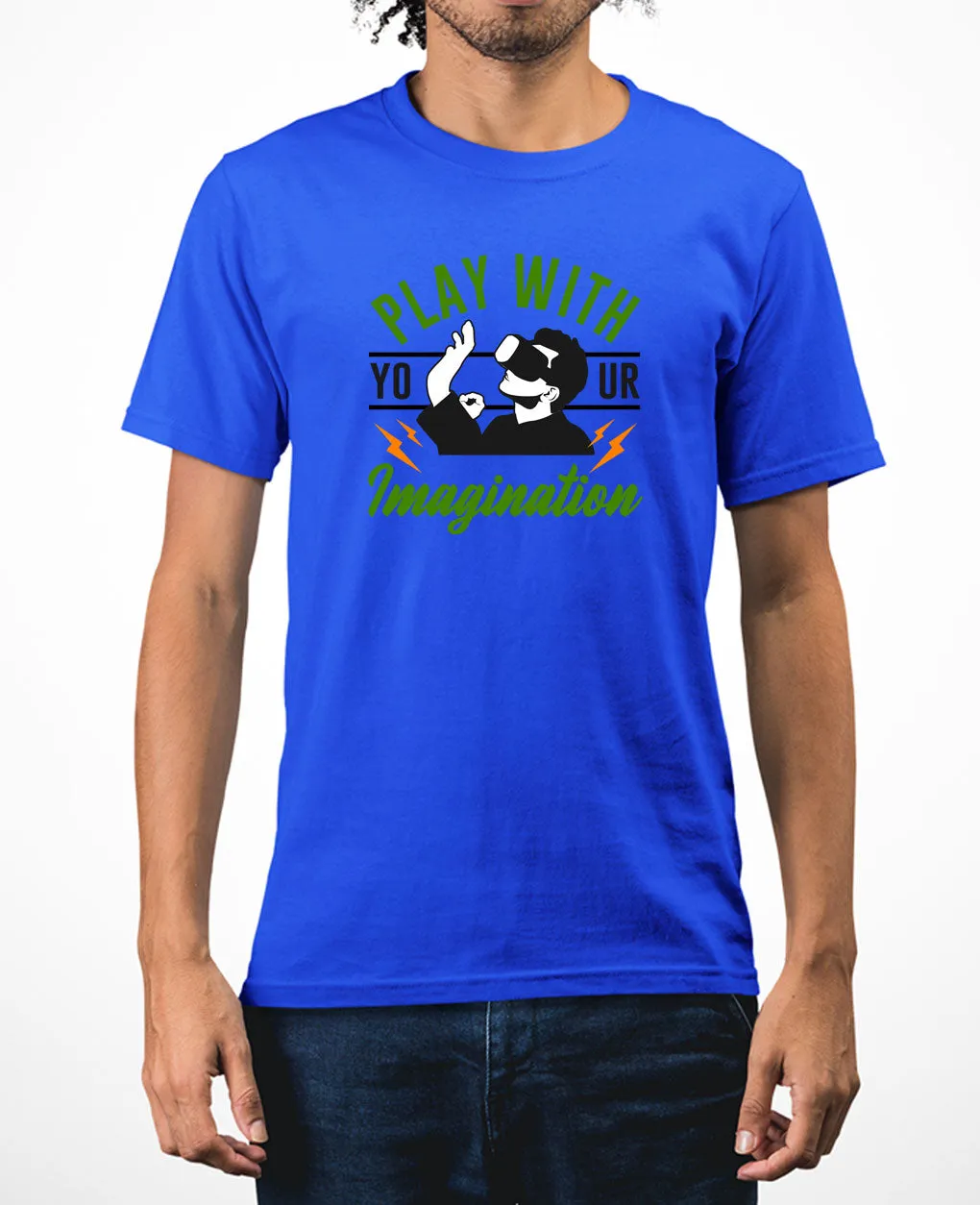 Play with your imagination geek t-shirt funny gaming t-shirt