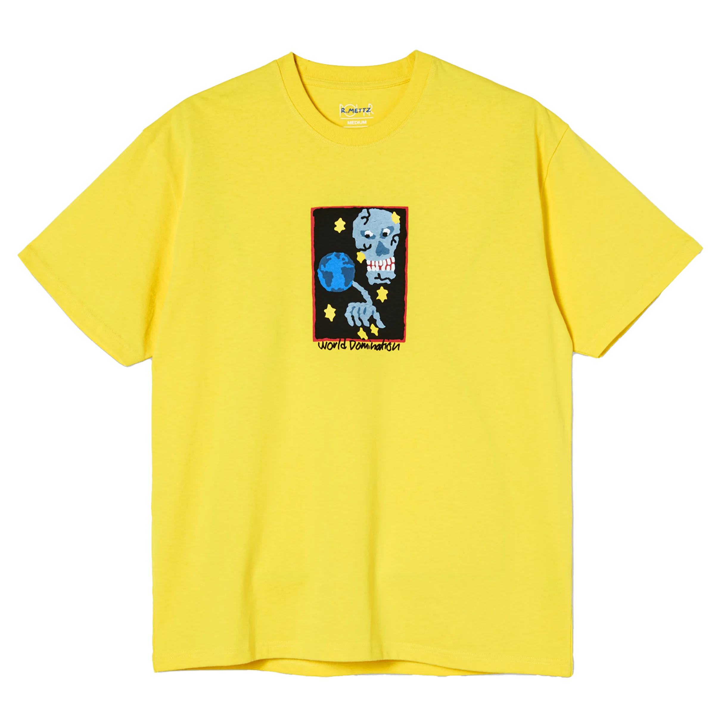 Polar World Domination T-shirt Lemon