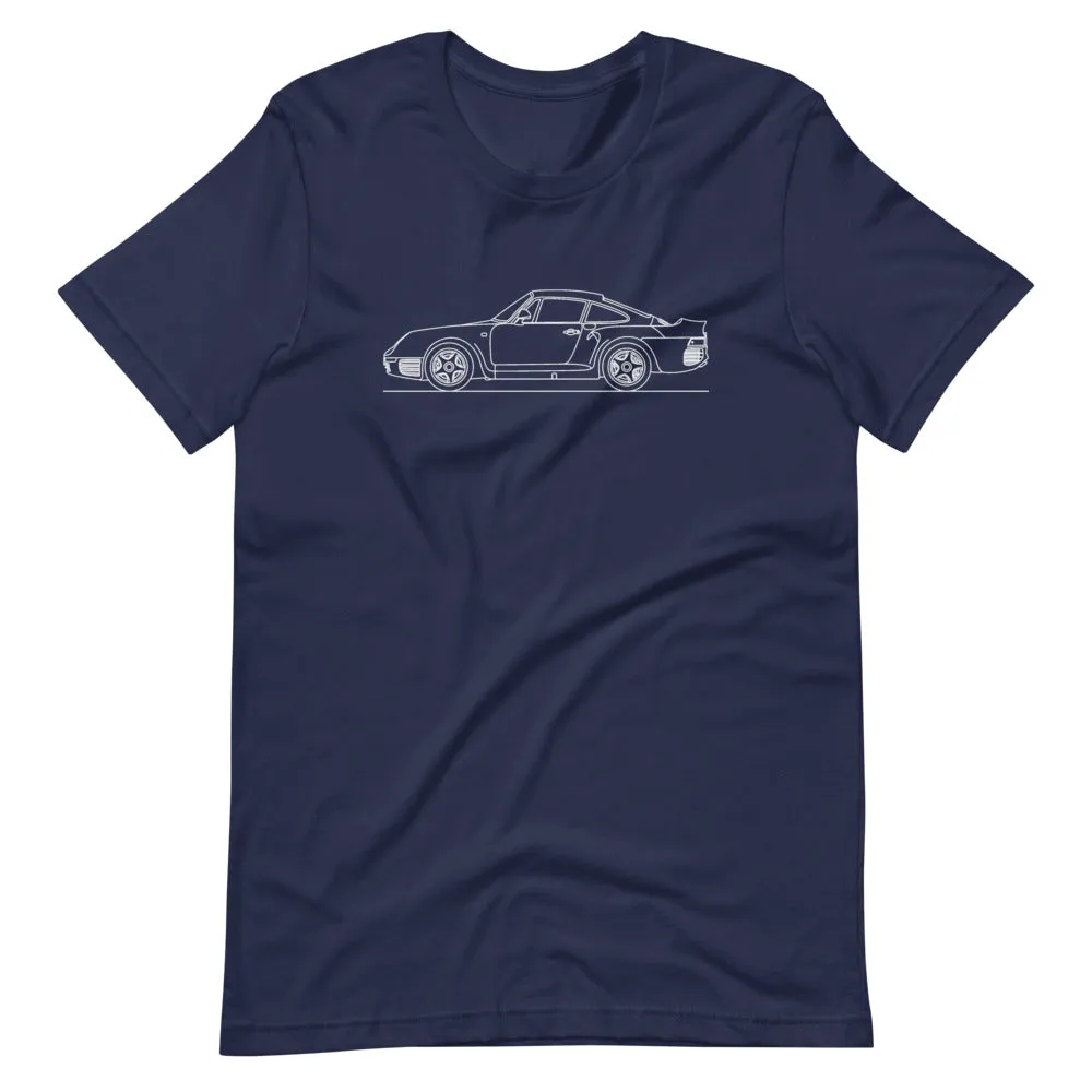 Porsche 959 silhouette T-shirt